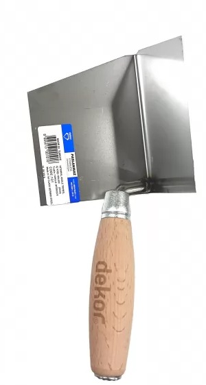 מלגזת פינות עם ידית עץ